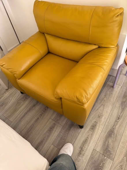 Photo of free Armchair leather (Dublin 11) #1