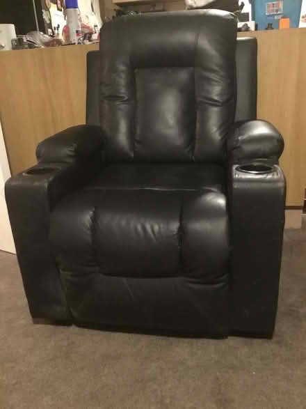 Photo of free Leather Manual recliner (Ormesby TS3) #1