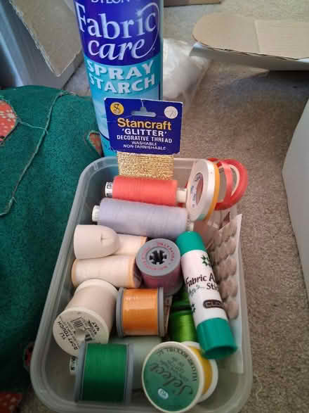 Photo of free Tub of sewing things (Hauxton) #1