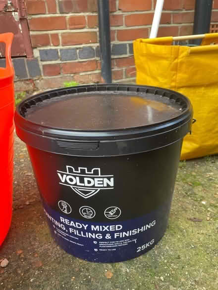 Photo of free Tub of jointing/finishing compound (Round Green LU2) #1