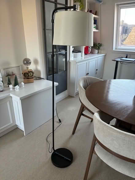 Photo of free Modern Black Floor Lamp – 150 cm (59 in) (Barons Court W6) #3