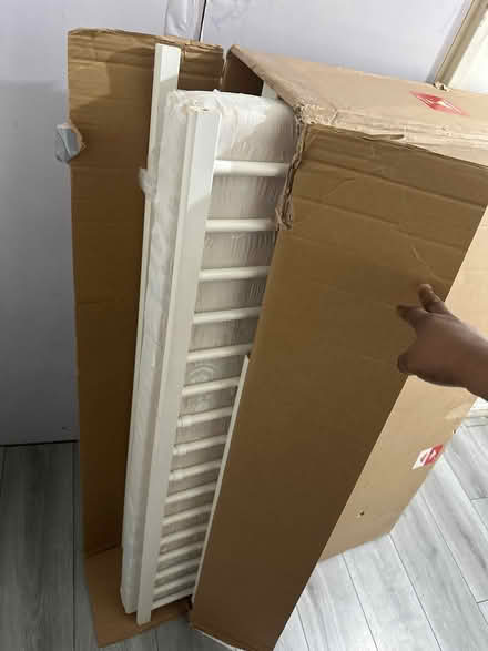 Photo of free Baby cot bed and mattress (Whiteinch G14) #1