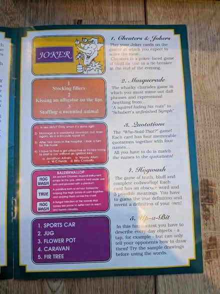 Photo of free After dinner games set (Oxford OX2) #2