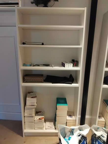 Photo of free Double bed,bookshelf,office chair (Sloane square) #3