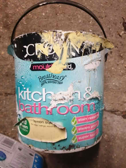 Photo of free Kichen/bathroom paint (Letchworth SG6) #1