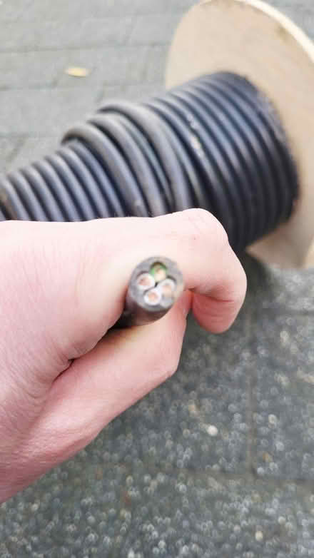 Photo of free Reel of 4 core cable (Cv23 8eg) #2