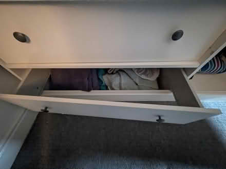 Photo of free 3 door wardobe (Woodseats S8) #4
