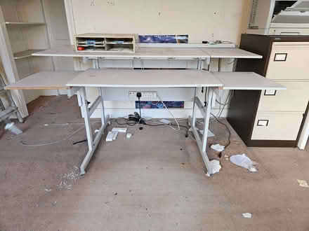 Photo of free Large 2-tier office / architects desk (Plumstead SE18) #1