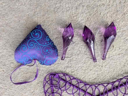 Photo of free Purple Christmas decorations (Cranham Gate GL3) #2