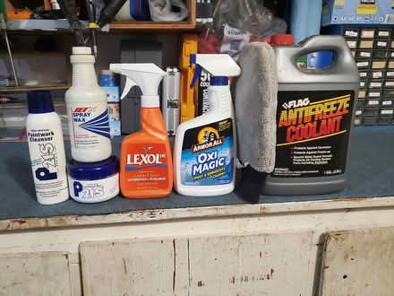 Photo of free Partially used auto care products (South Bellevue) #1