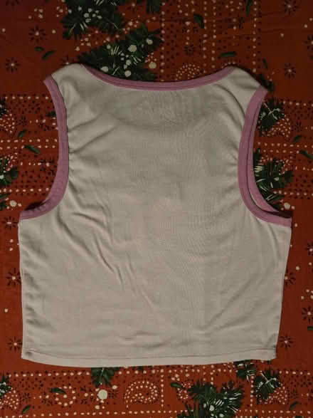 Photo of free White & Pink Barbie Tank (XL) (West 7th) #4
