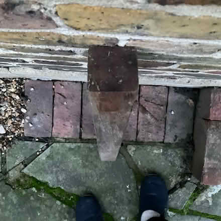 Photo of free Iroko outdoor table leg (Kingston upon Thames, Norbiton) #2