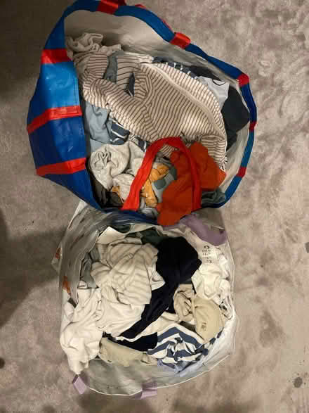 Photo of free 2 big bags of baby boy clothes (Eastern Green CV5) #1