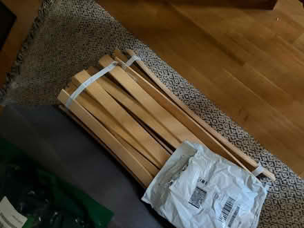Photo of free IKEA King Size Bed Frame (Elephant and Castle) #1
