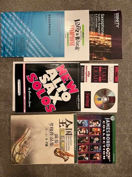 Photo of free Saxophone sheet music (Latchford WA4) #1