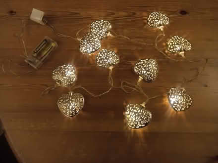 Photo of free Heart shaped battery operated fairy lights (Westbury Fields BS9) #1
