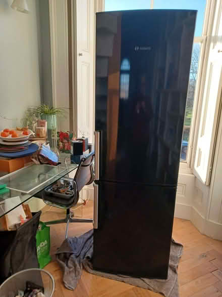 Photo of free Black Bosch KGH fridge freezer (Bonnington EH6) #1