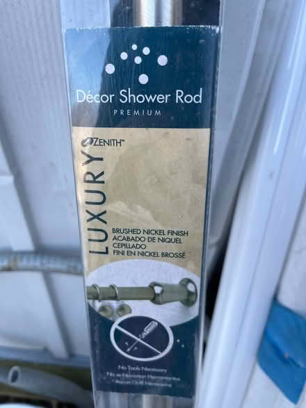Photo of free Tension shower rod (Oradell) #1