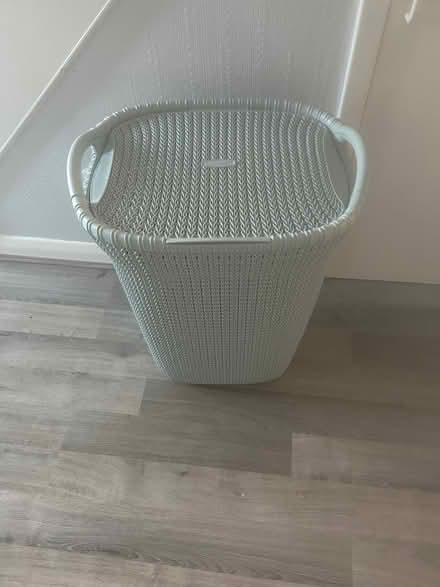 Photo of free Plastic linen basket. (Currie EH14) #1