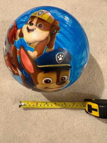 Photo of free Paw patrol themed ball (Frome Stonebridge area) #1