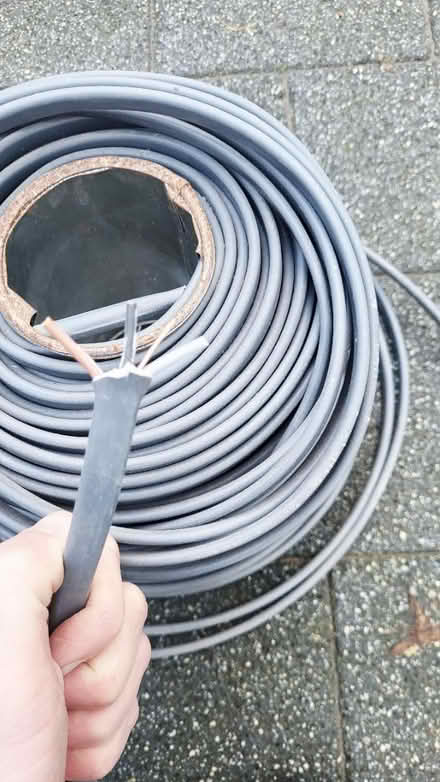 Photo of free 25m(ish) of 1.5mm x 3 core +1 core (Cv23 8eg) #2