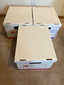 Photo of free Moving/Storage Boxes (3) (Cambrian, San Jose) #1