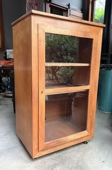 Photo of free Wood Cabinet (Wedgwood) #1