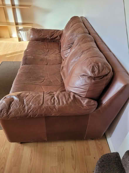Photo of free Brown sofa (Cranford TW4) #1
