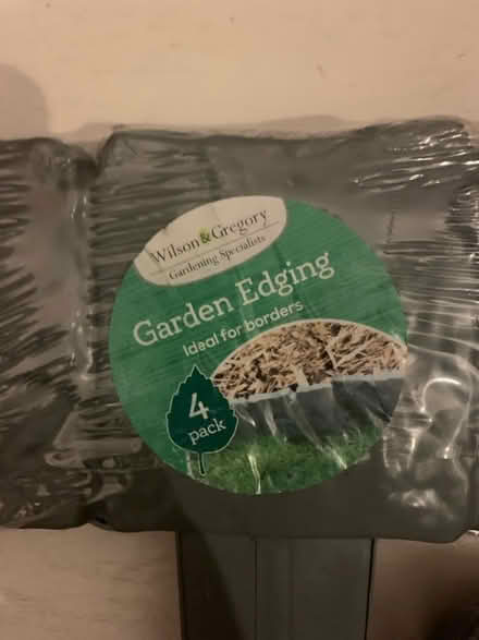 Photo of free 2 packets of grey plastic edging (Homerton E9) #2