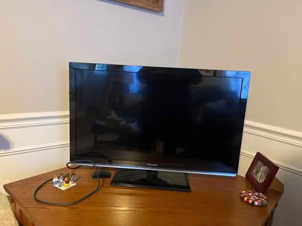 Photo of free 34” not smart Panasonic Tv (Somerville, MA) #1
