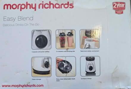 Photo of free Morphy Richards Blender (Stiffkey NR23) #1