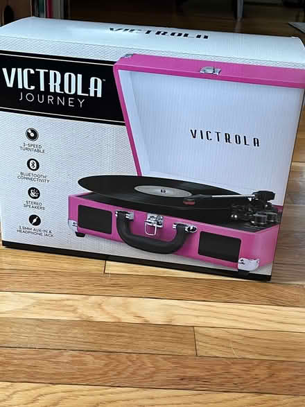 Photo of free Victrola Record Player (Easthampton…East Street area) #1