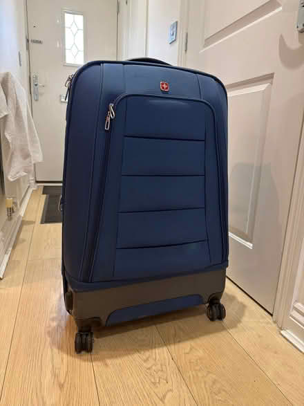 Photo of free Blue 4-Wheeled Suitcase (Stoneham SO50) #1