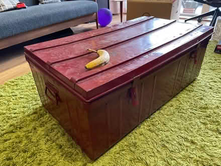 Photo of free Powder coated Steel trunk (Hackney E8) #1