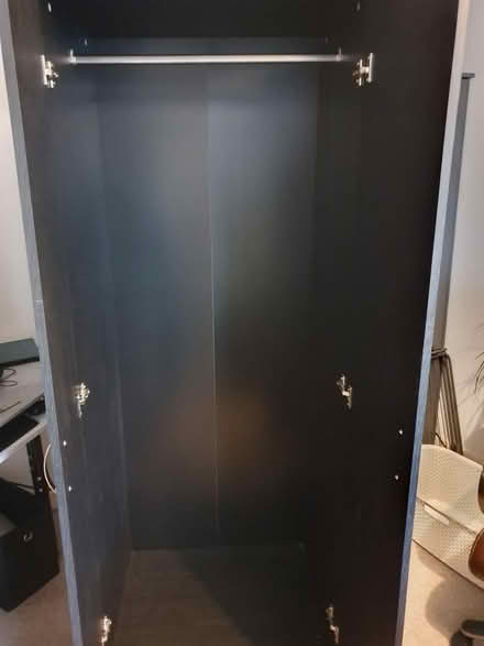 Photo of free Black wardrobe (Twyford RG10) #3