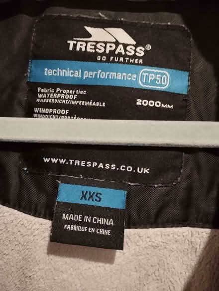 Photo of free Ski jacket xxs (Lewisham SE3) #2