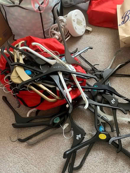 Photo of free Clothes Hangers (Penland Wood) #1