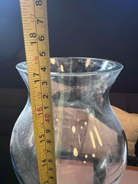 Photo of free Tall glass vase (Lambs Green RH12) #2