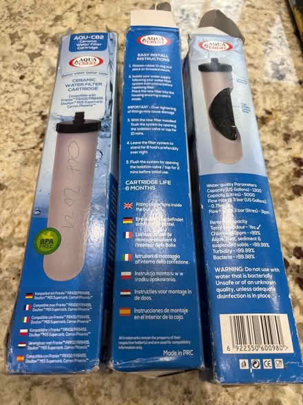 Photo of free Ceramic water filter cartridge (Ware SG12 0) #1