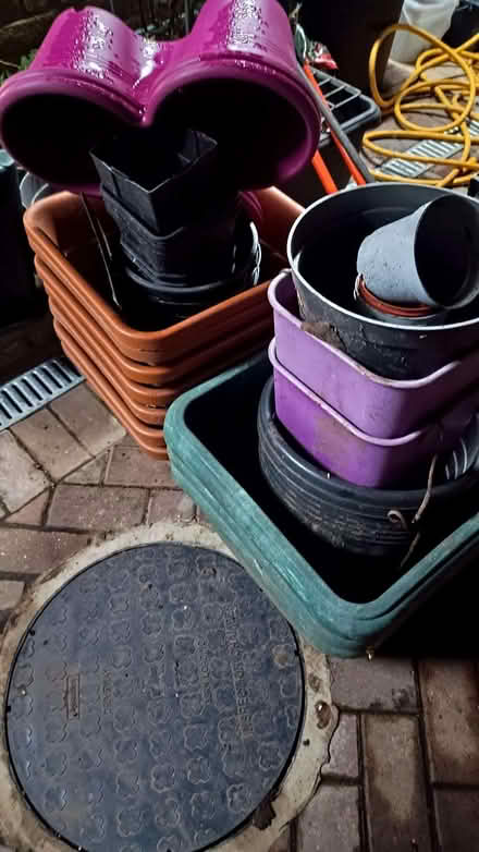 Photo of free Plastic plant pots (Little Ilford E12) #1
