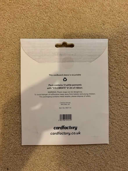 Photo of free Bunting (Orwell SG8) #2