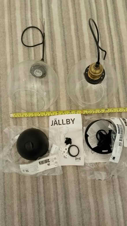 Photo of free IKEA pendant lights (pair) (New Town TN22) #1