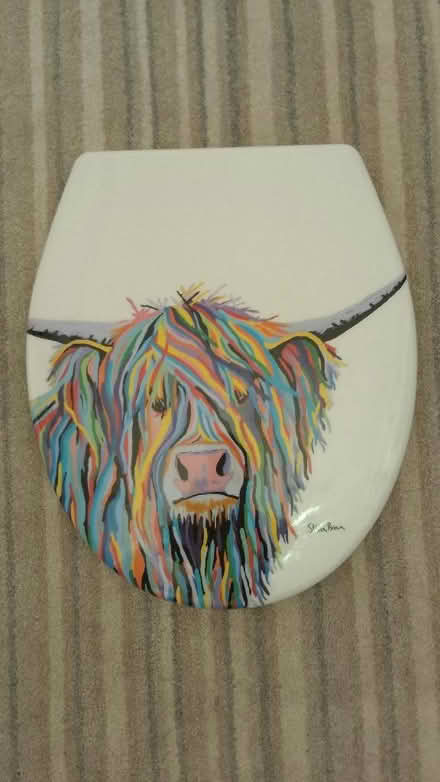 Photo of free Steve Brown toilet seat (New Town TN22) #1