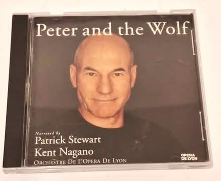 Photo of free CD Patrick Stewart Peter & the Wolf (Davis/Teele Square area) #1