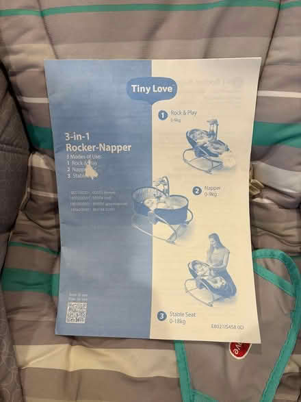 Photo of free Tiny Love 3-in-1 Rocker-Napper (Westwood) #3