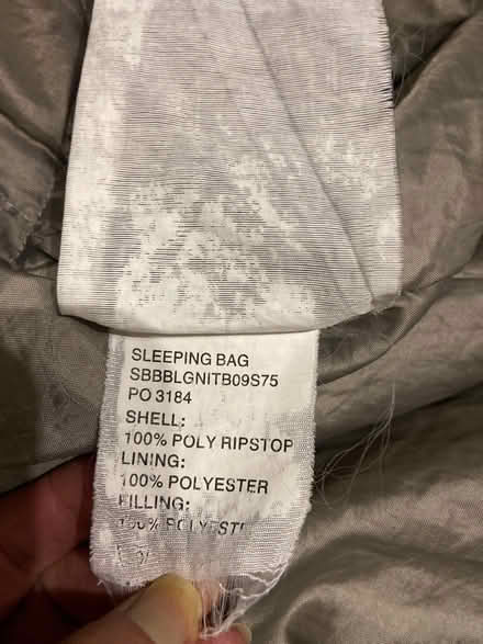 Photo of free Adult sleeping bag (Sheddingdean RH15) #1