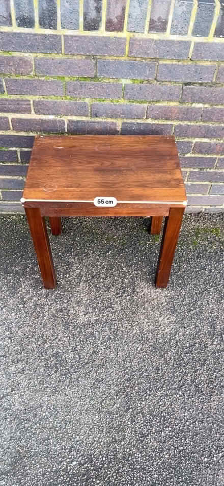 Photo of free Side table - solid wood (Narborough LE19) #4