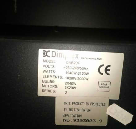 Photo of free Electric fire place (Birkenhead, CH41.) #3