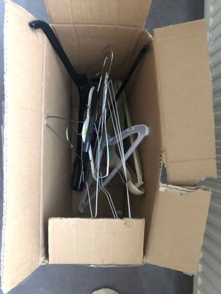 Photo of free Box of hangers (Hitchin SG4) #1