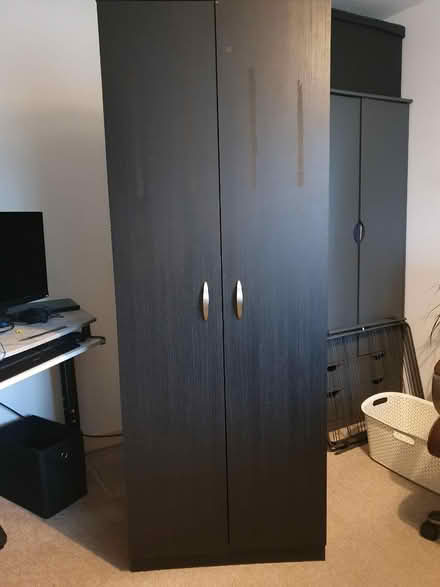 Photo of free Black wardrobe (Twyford RG10) #2